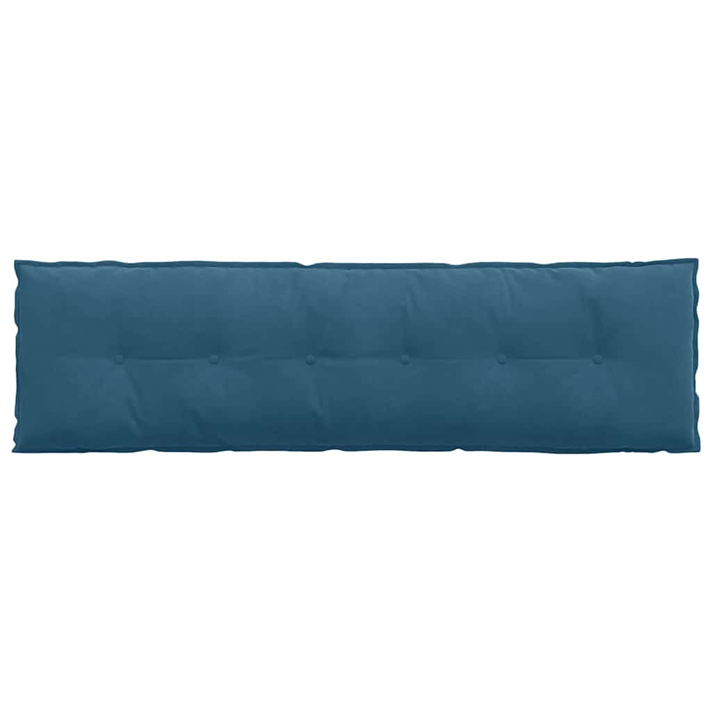 Rückenkissen Blau 180 x 50 cm Cordstoff