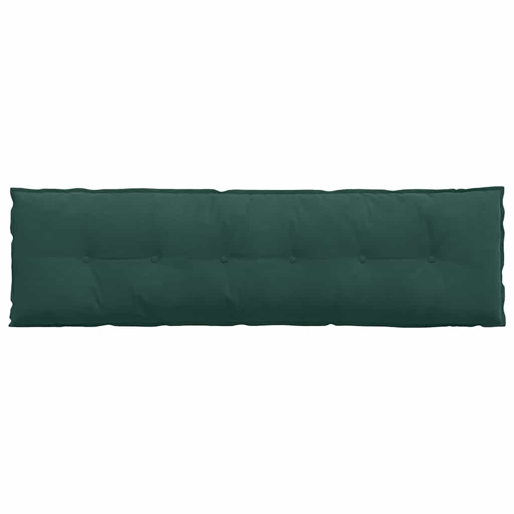 Rückenkissen Dunkelgrün 180 x 50 cm Cordstoff