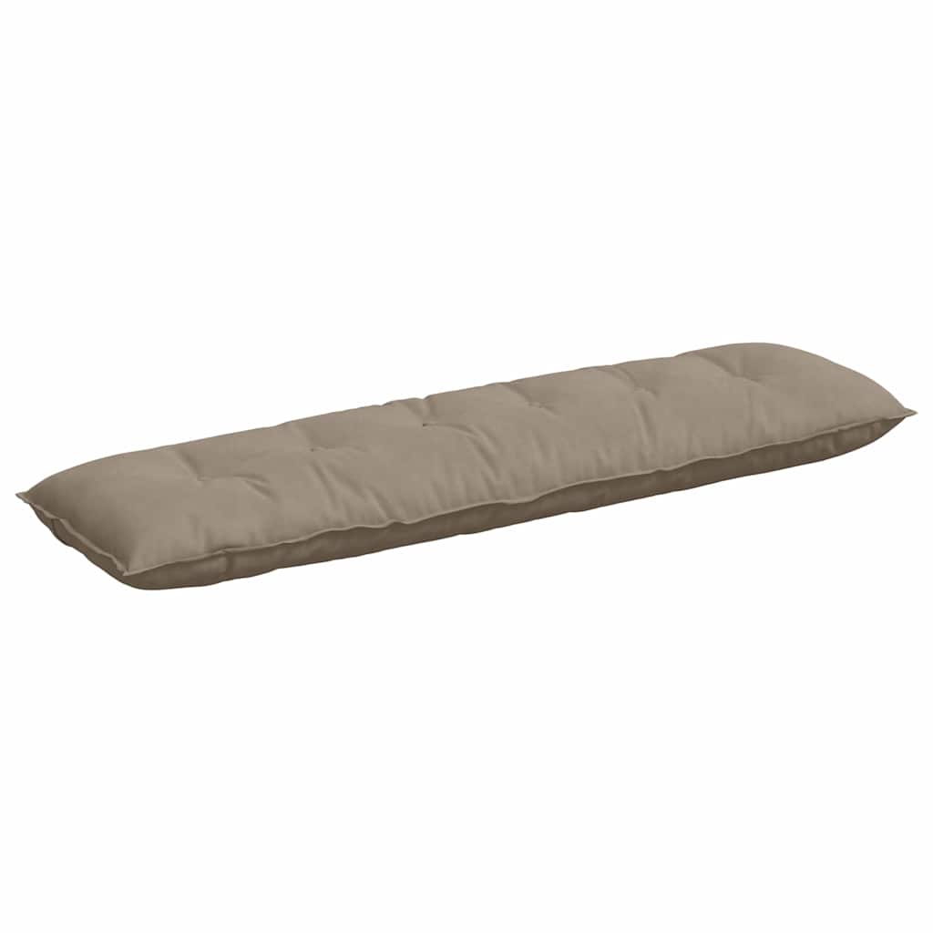 Rückenkissen Taupe 180 x 50 cm Mikrofaserstoff