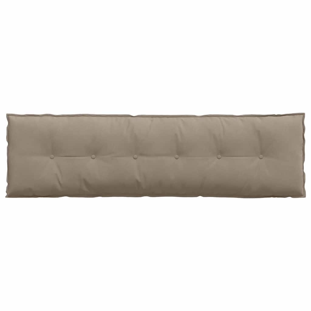 Rückenkissen Taupe 180 x 50 cm Mikrofaserstoff