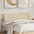 Rückenkissen Creme 180 x 50 cm Mikrofaserstoff