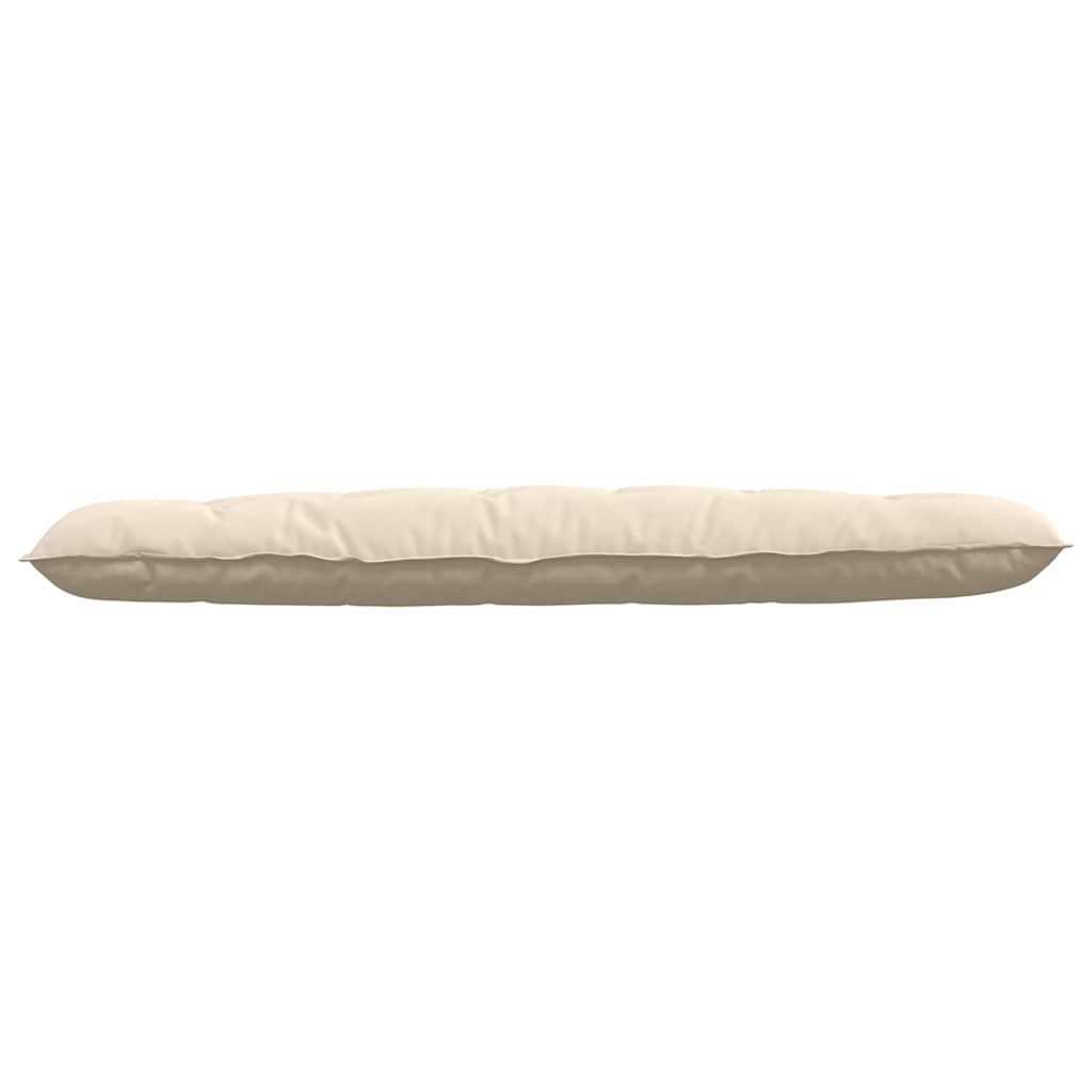 Rückenkissen Beige 180 x 50 cm Mikrofaserstoff