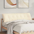 Rückenkissen Creme 180 x 50 cm Cordstoff