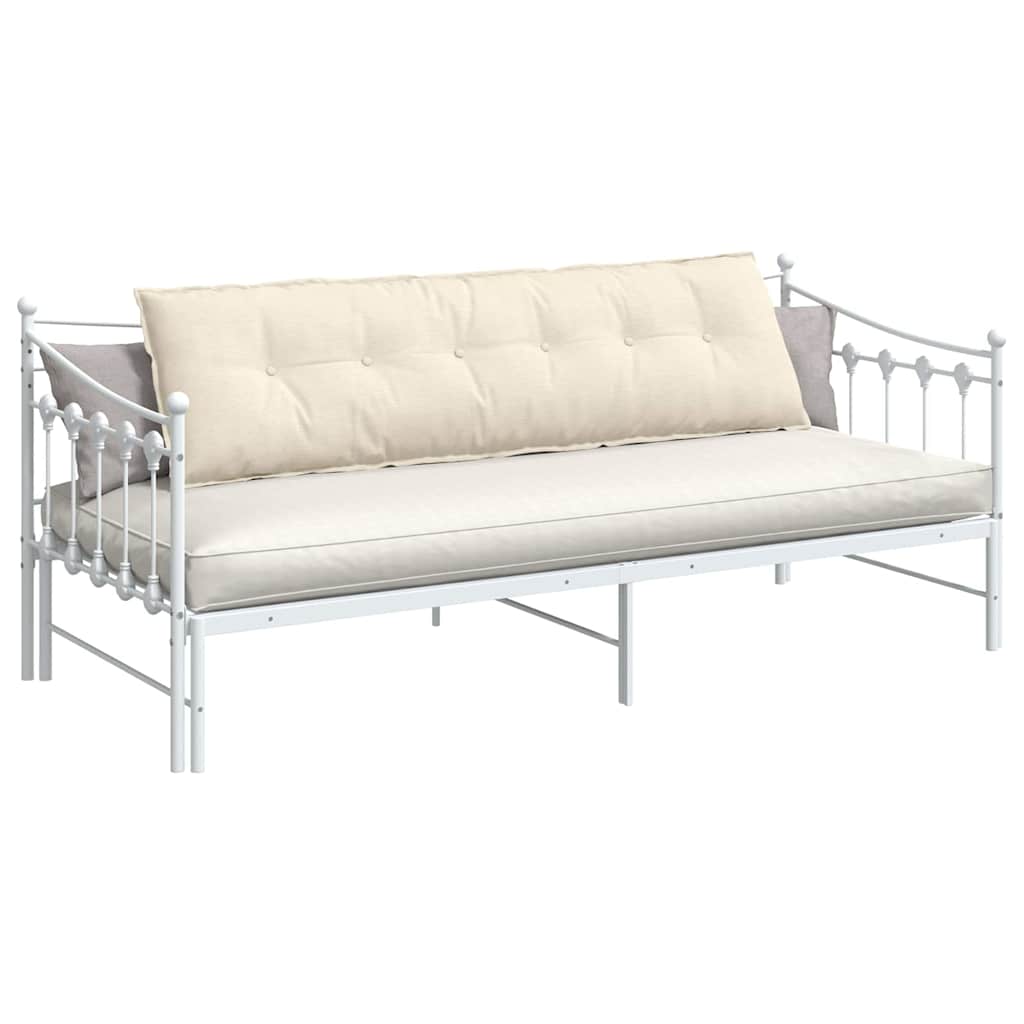 Rückenkissen Creme 180 x 50 cm Cordstoff