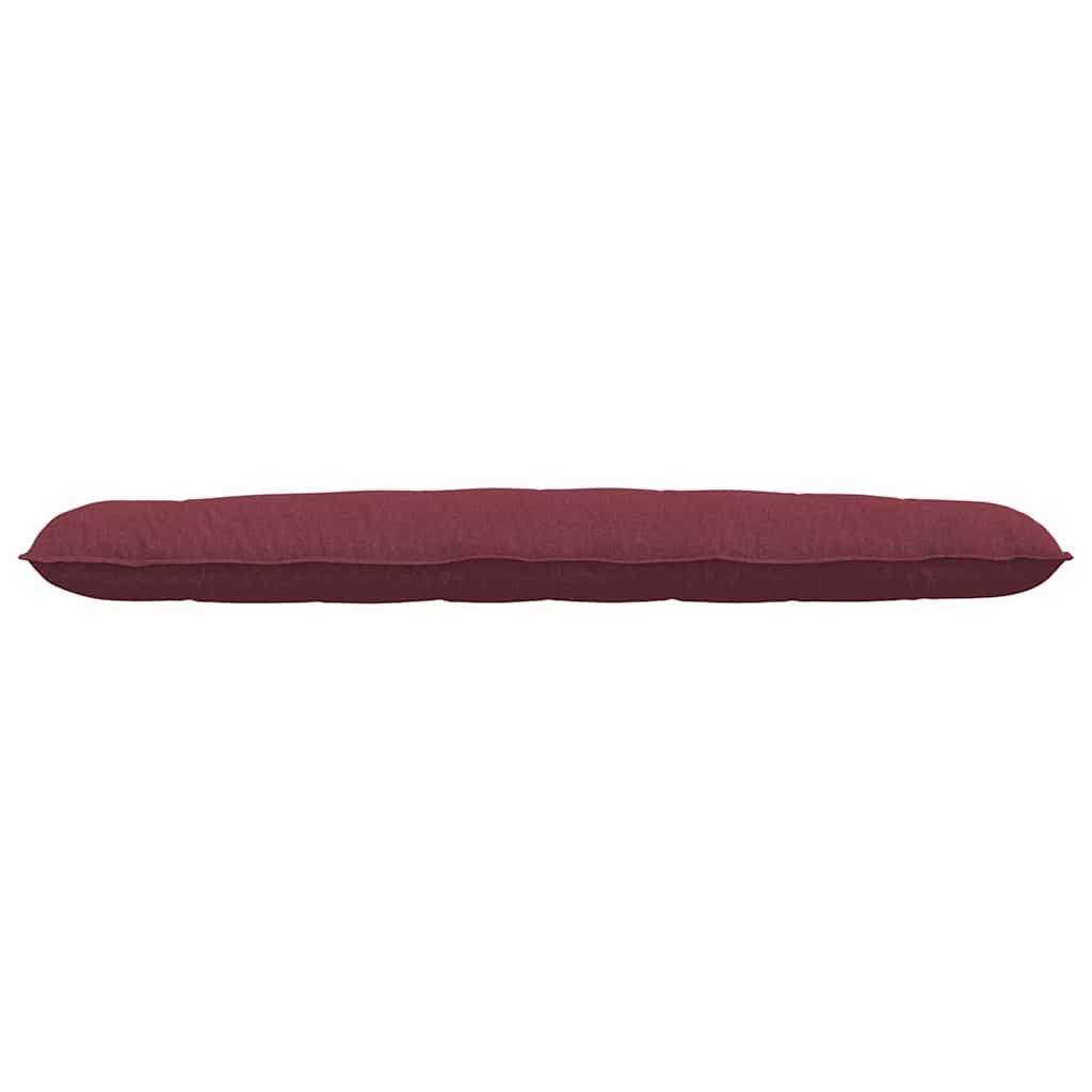 Rückenkissen Weinrot 200 x 19 x 50 cm Stoff