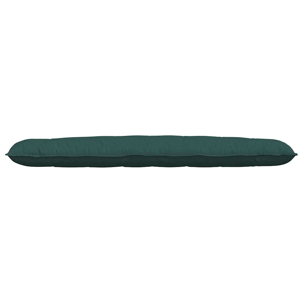 Rückenkissen Dunkelgrün 200 x 19 x 50 cm Stoff