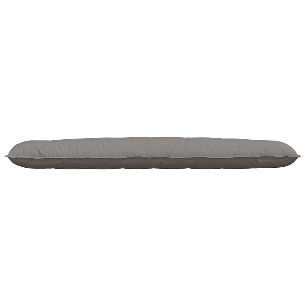 Rückenkissen Taupe 200 x 19 x 50 cm Stoff