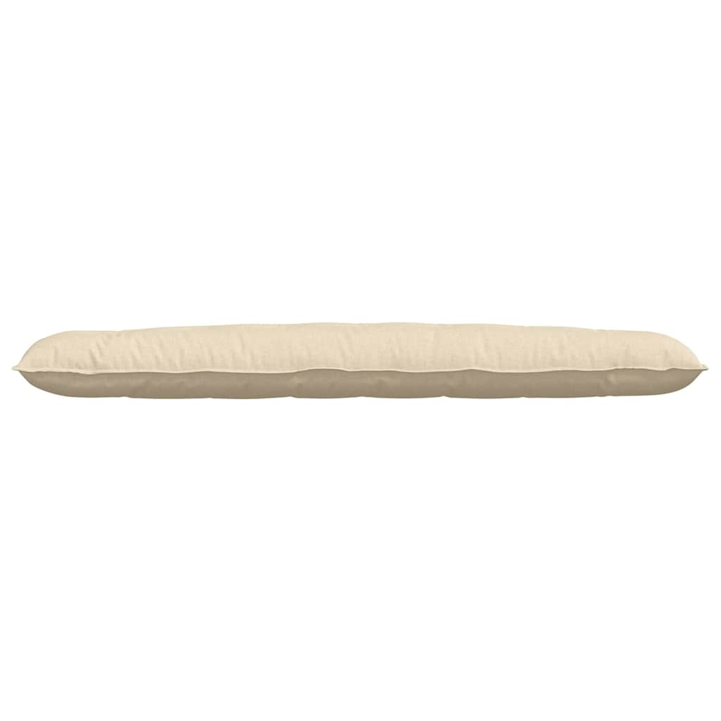 Rückenkissen Creme 200 x 19 x 50 cm Stoff