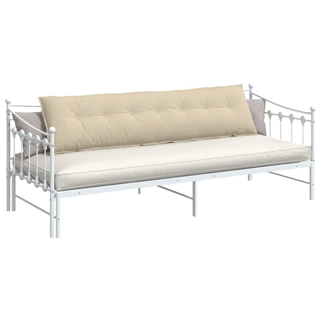 Rückenkissen Creme 200 x 19 x 50 cm Stoff