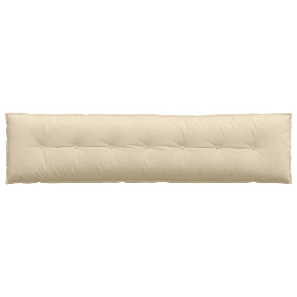 Rückenkissen Creme 200 x 19 x 50 cm Stoff