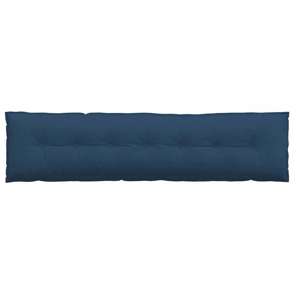 Rückenkissen Blau 200 x 19 x 50 cm Stoff