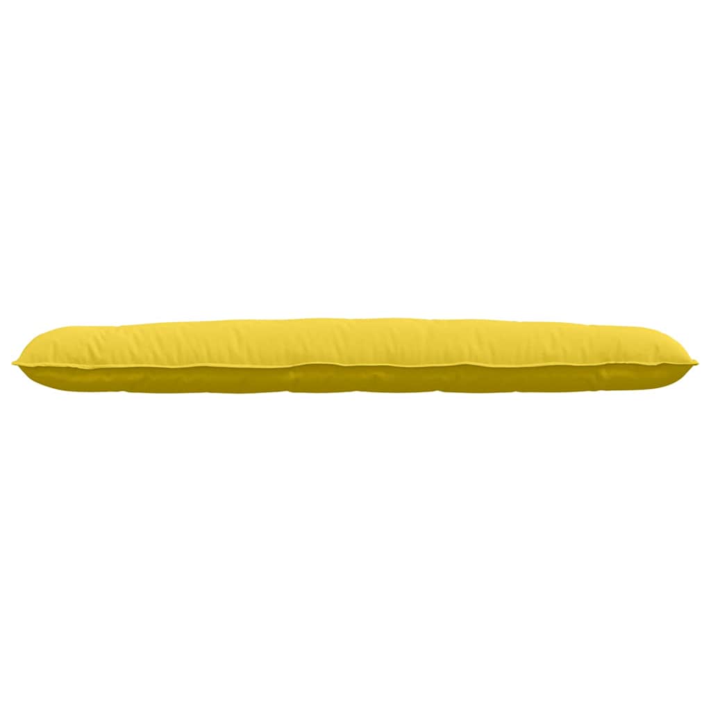 Rückenkissen Helles Gelb 200 x 19 x 50 cm Stoff