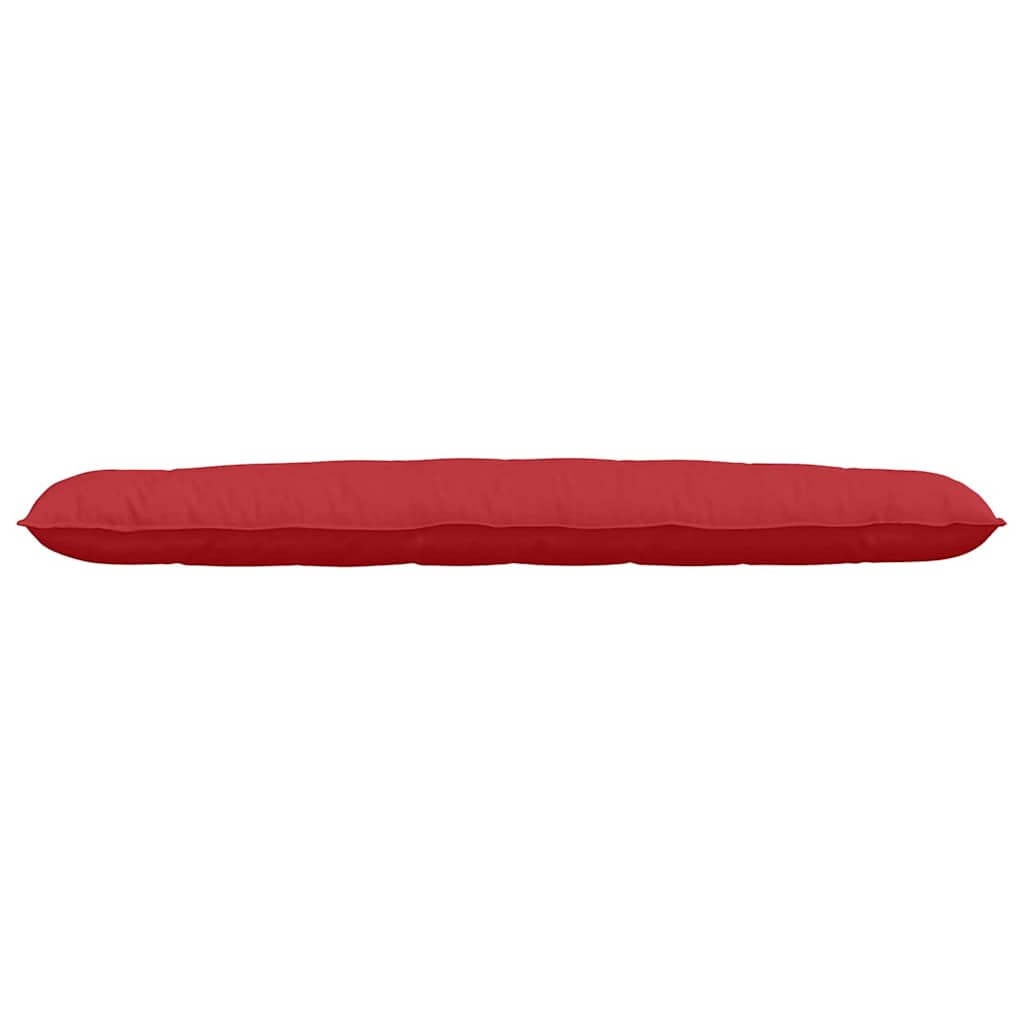Rückenkissen Rot 200 x 19 x 50 cm Stoff