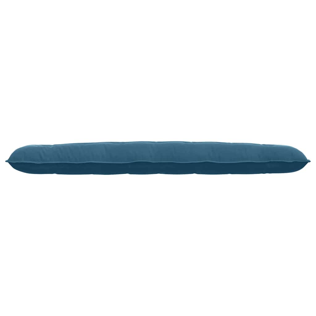 Rückenkissen Blau 200 x 50 cm Cordstoff