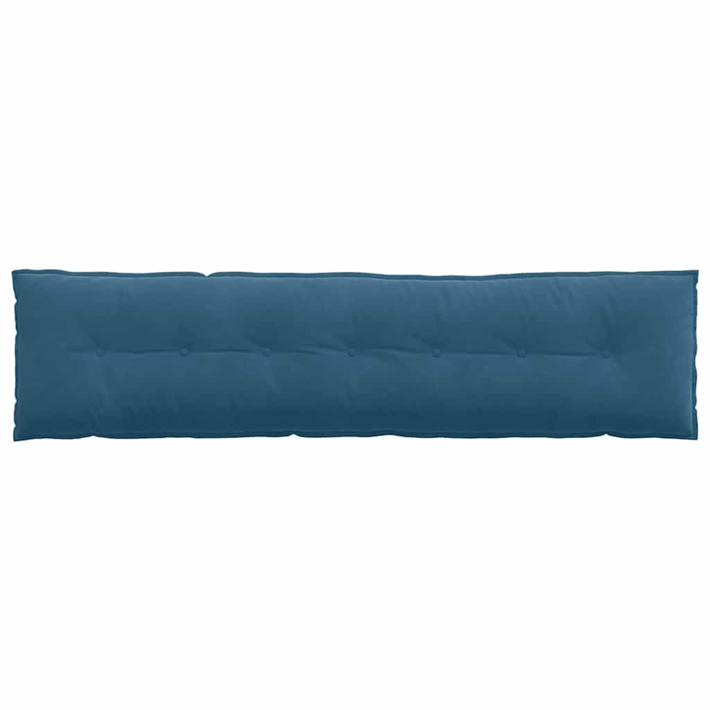 Rückenkissen Blau 200 x 50 cm Cordstoff
