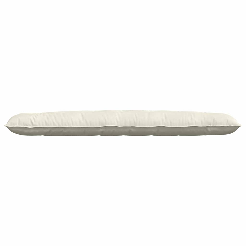 Rückenkissen Creme 200 x 50 cm Cordstoff