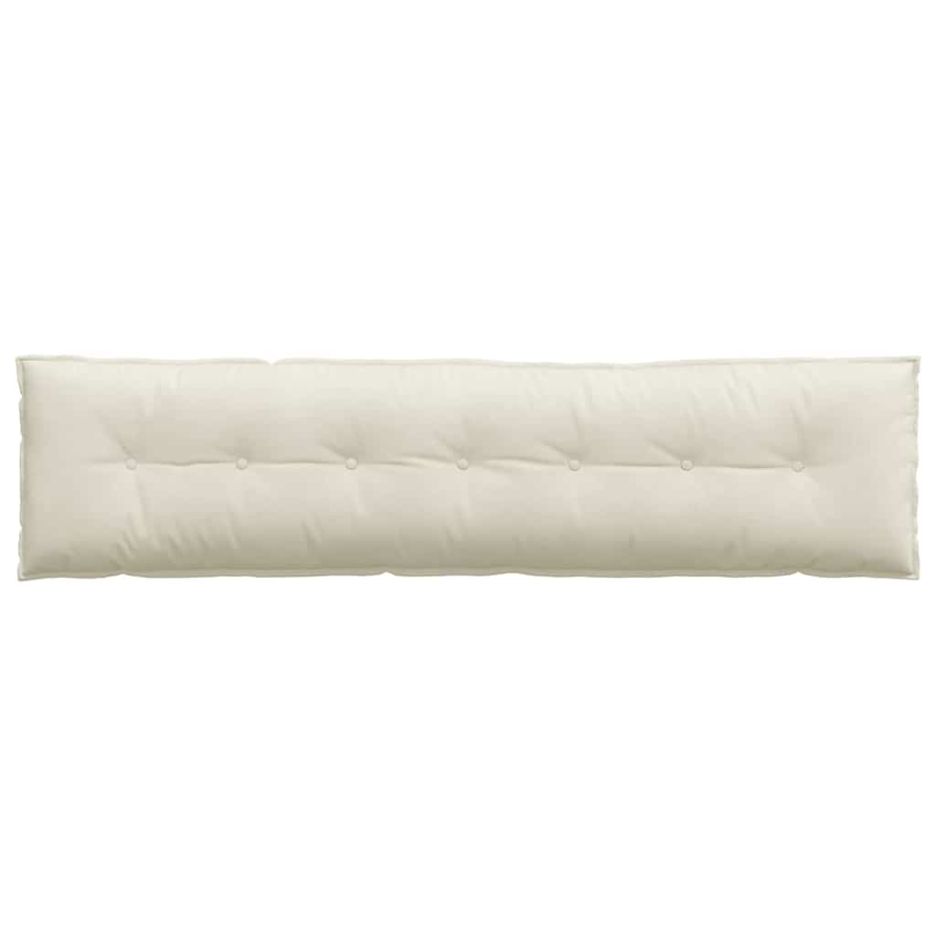 Rückenkissen Creme 200 x 50 cm Cordstoff