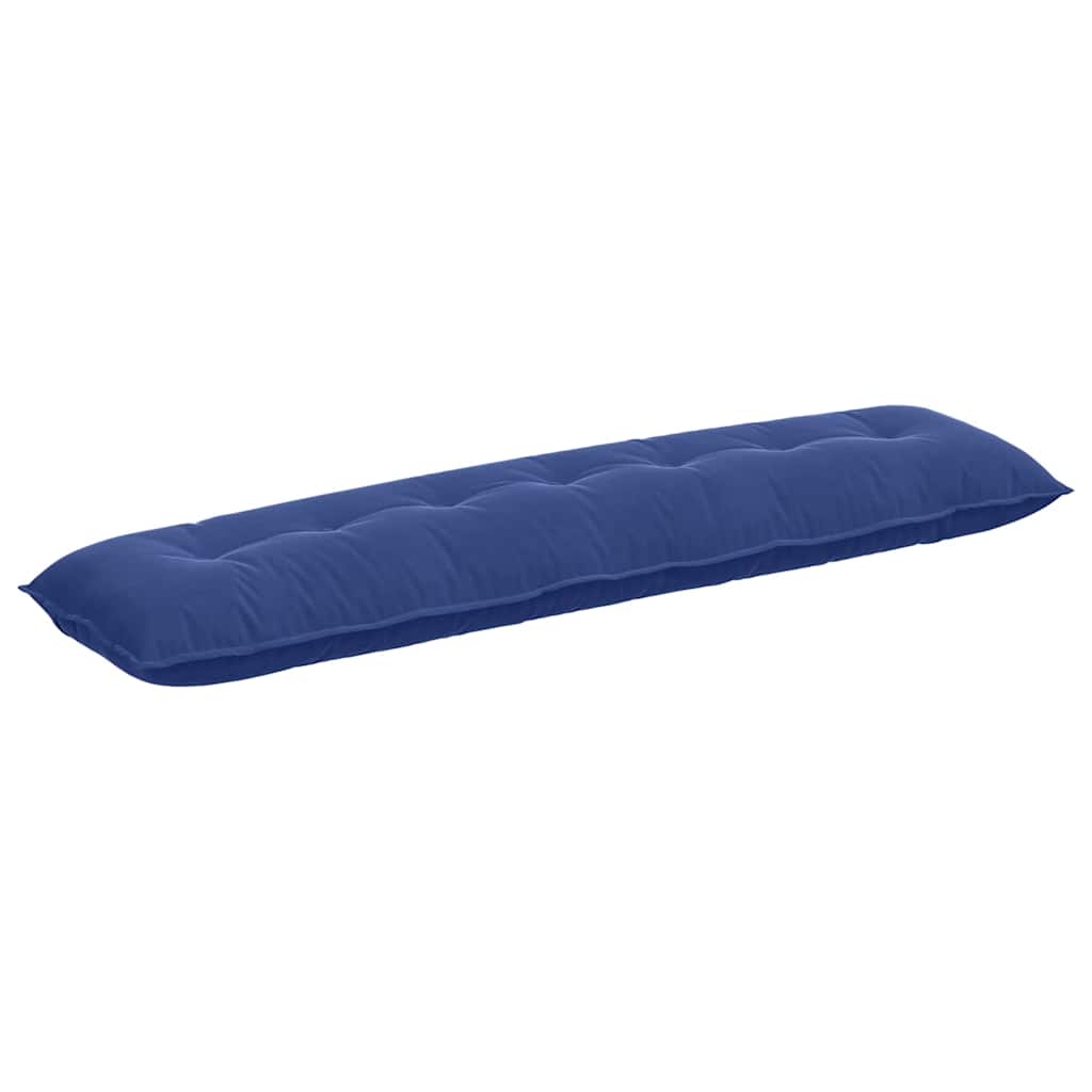Rückenkissen Polizeiblau 200 x 50 cm Cordstoff