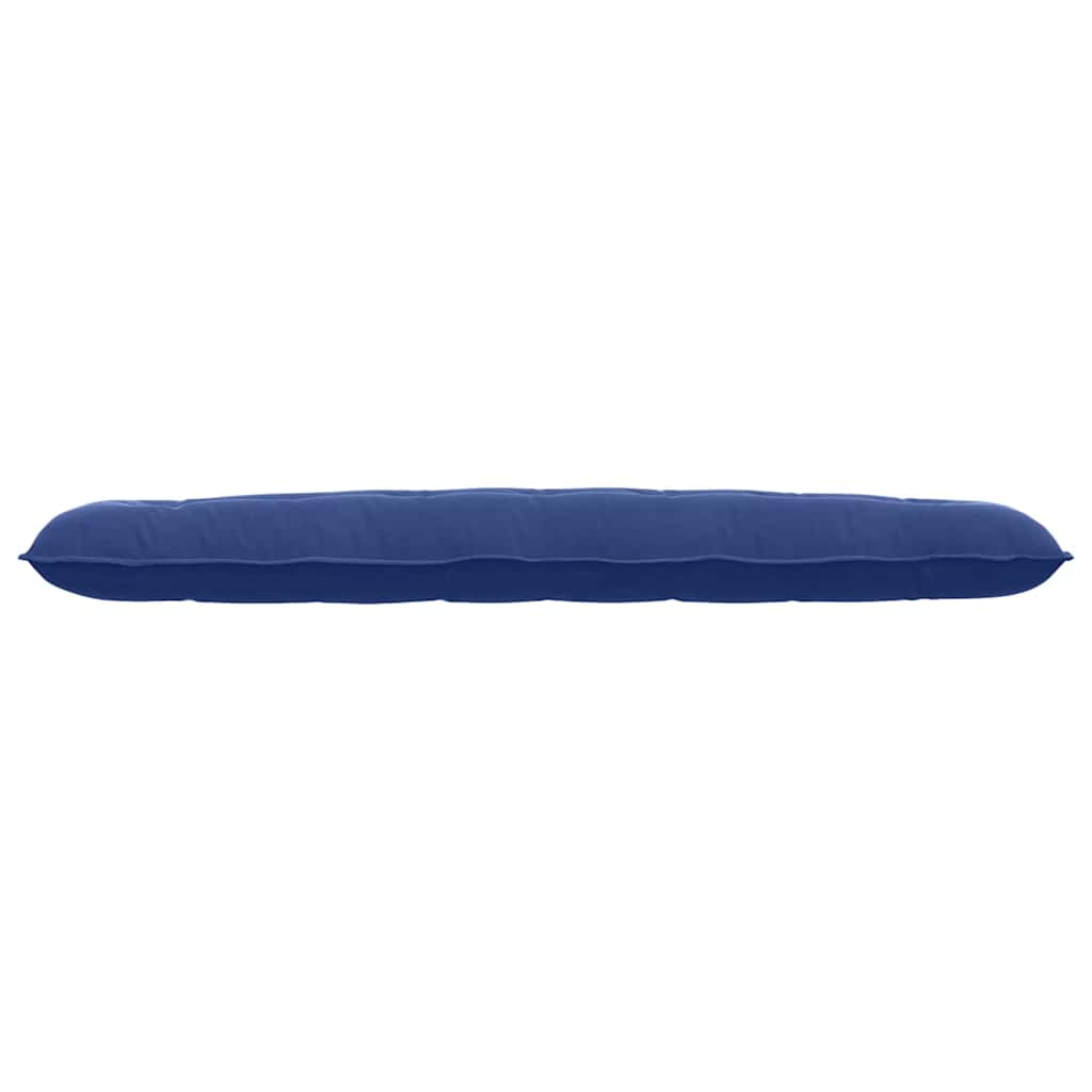 Rückenkissen Polizeiblau 200 x 50 cm Cordstoff