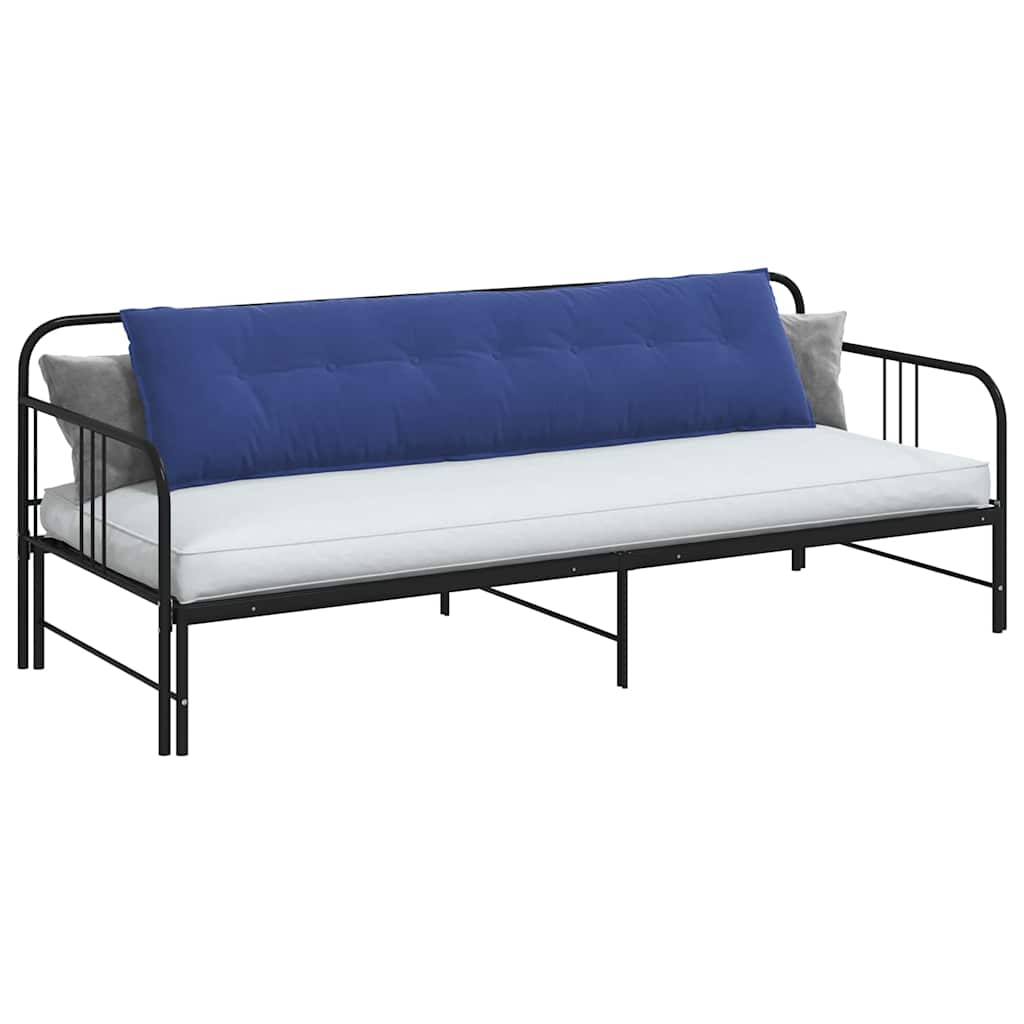 Rückenkissen Polizeiblau 200 x 50 cm Cordstoff