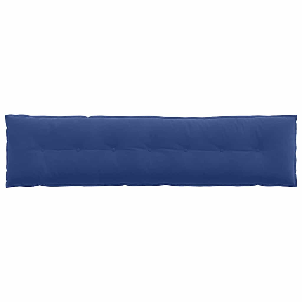 Rückenkissen Polizeiblau 200 x 50 cm Cordstoff