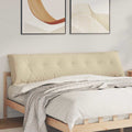 Rückenkissen Creme 200 x 50 cm Mikrofaserstoff