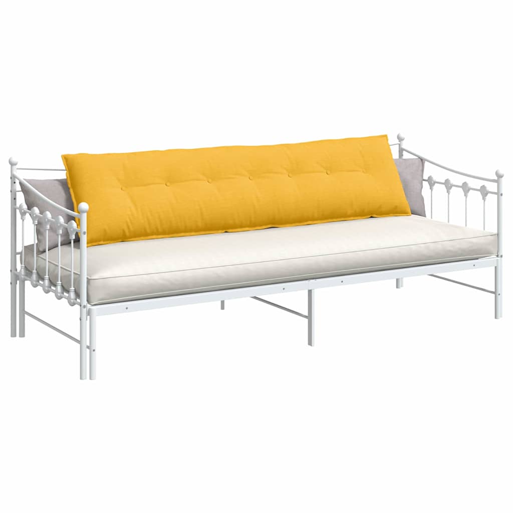Rückenkissen Helles Gelb 200 x 50 cm Cordstoff