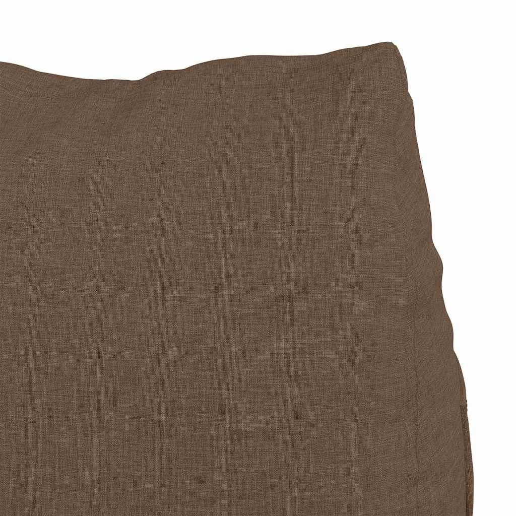 Rückenkissen Braun 45 x 20 x 35 cm Stoff