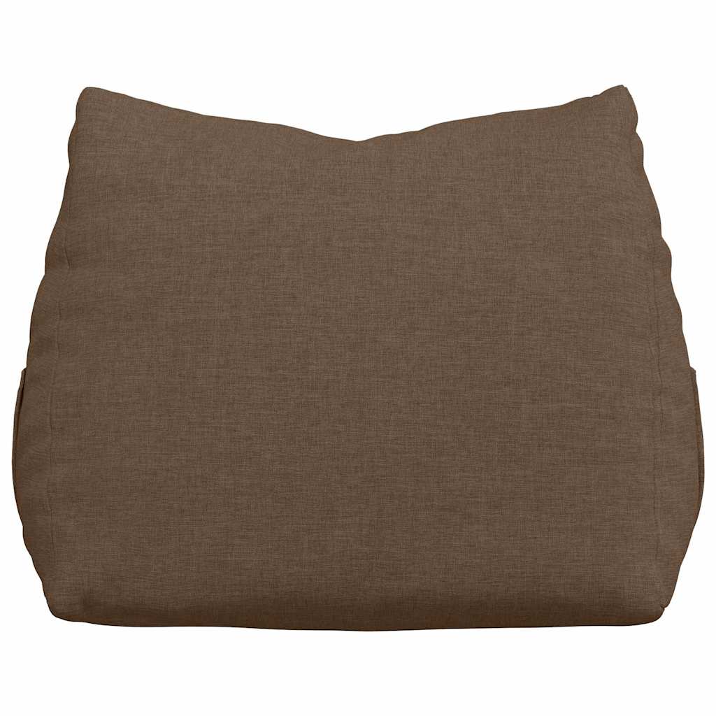 Rückenkissen Braun 45 x 20 x 35 cm Stoff