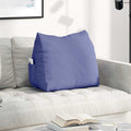 Rückenkissen Jeans blau 60 x 20 x 50 cm Stoff