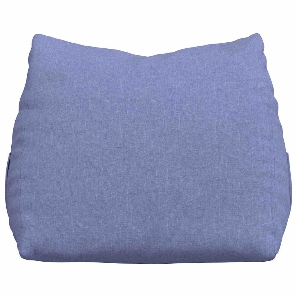 Rückenkissen Jeans blau 60 x 20 x 50 cm Stoff
