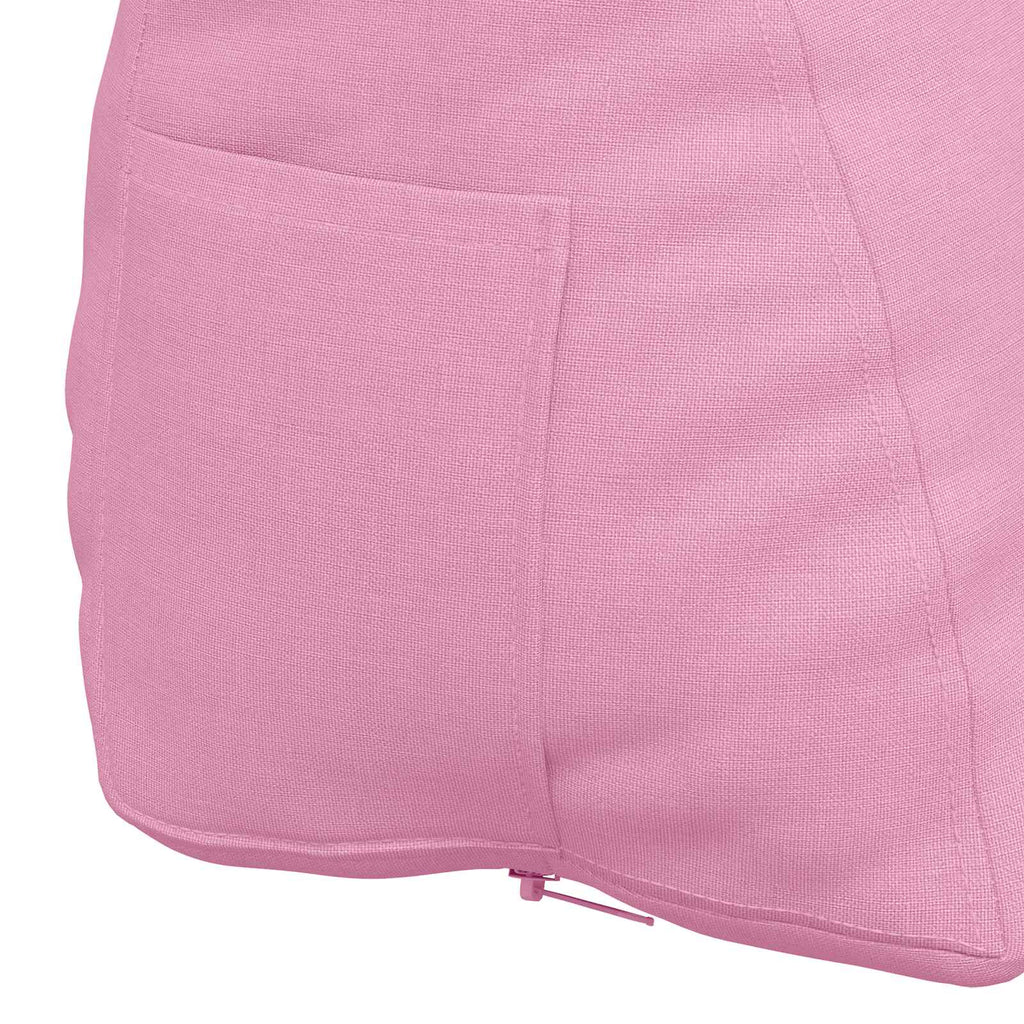 Rückenkissen Rosa 60 x 20 x 50 cm Stoff
