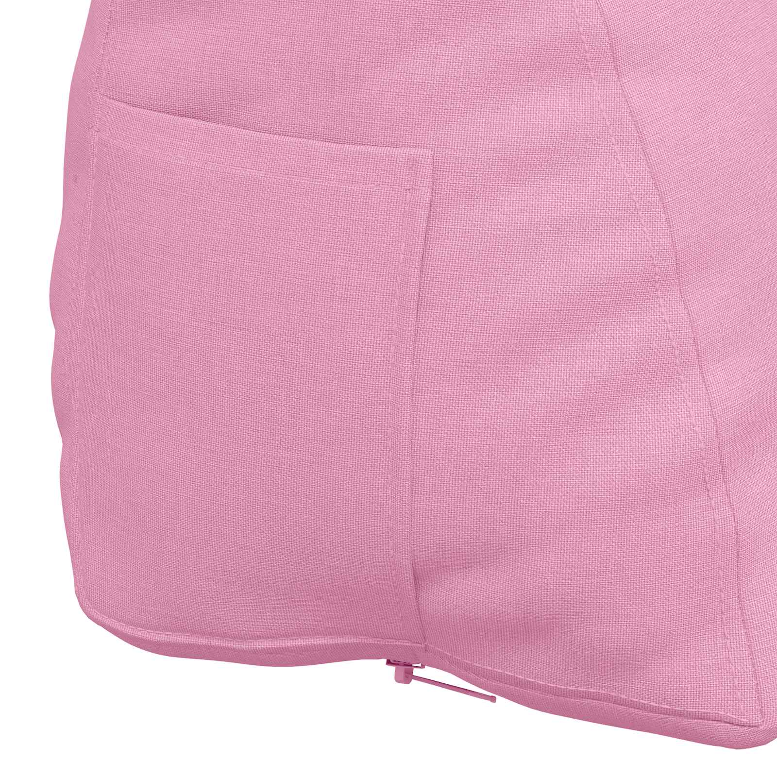 Rückenkissen Rosa 60 x 20 x 50 cm Stoff
