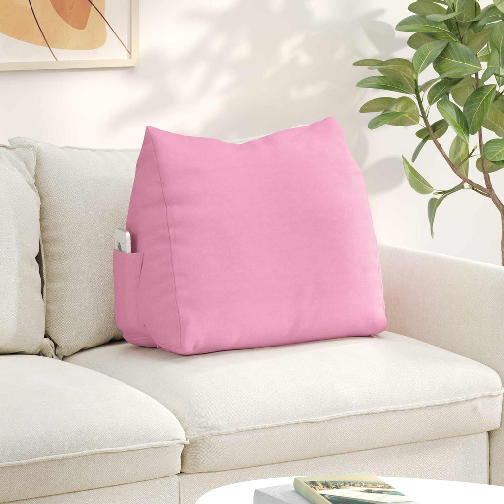 Rückenkissen Rosa 60 x 20 x 50 cm Stoff
