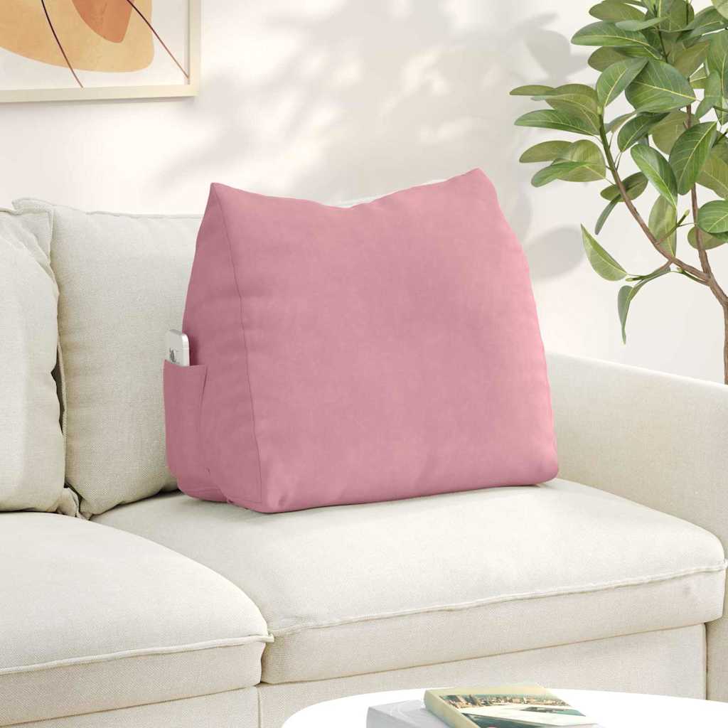 Rückenkissen Rosa 60 x 20 x 50 cm Cordstoff