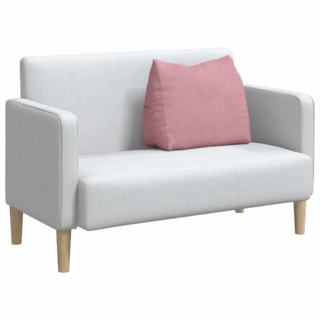 Rückenkissen Rosa 60 x 20 x 50 cm Cordstoff