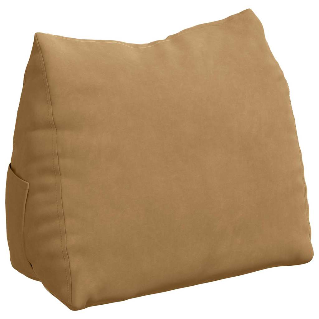 Rückenkissen Braun 60 x 20 x 50 cm Cordstoff