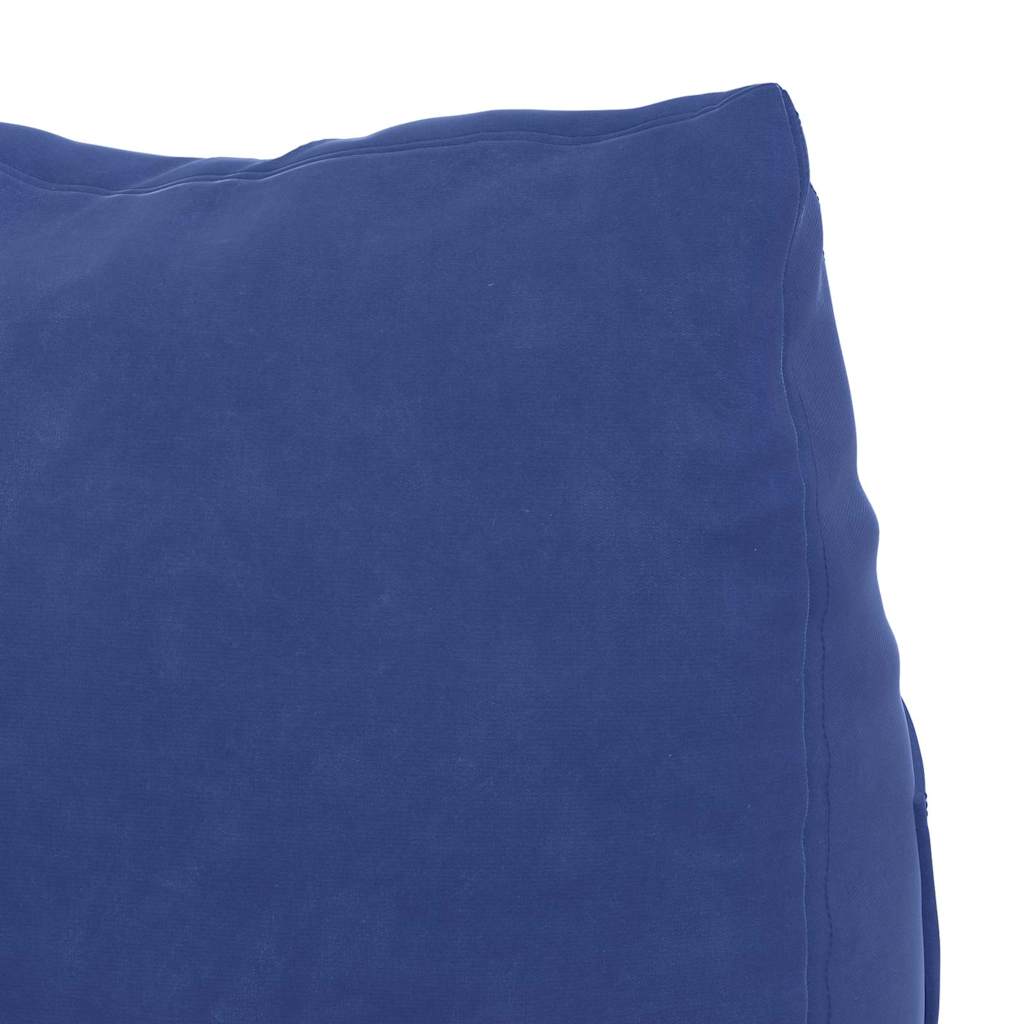 Rückenkissen Polizeiblau 60 x 20 x 50 cm Cordstoff