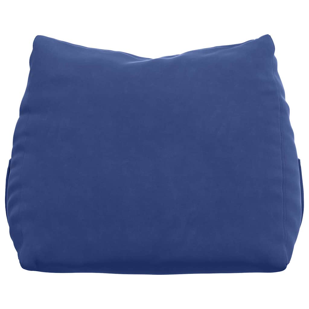 Rückenkissen Polizeiblau 60 x 20 x 50 cm Cordstoff