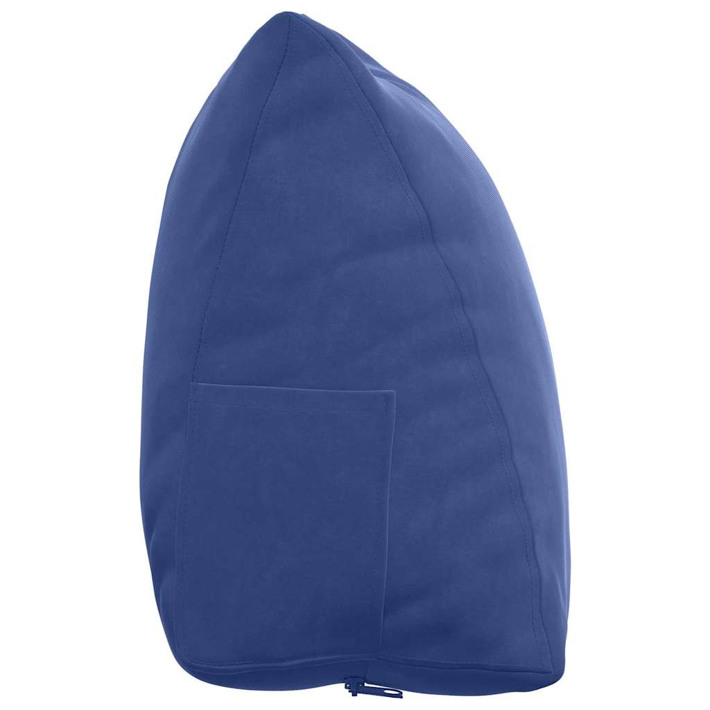 Rückenkissen Polizeiblau 60 x 20 x 50 cm Cordstoff