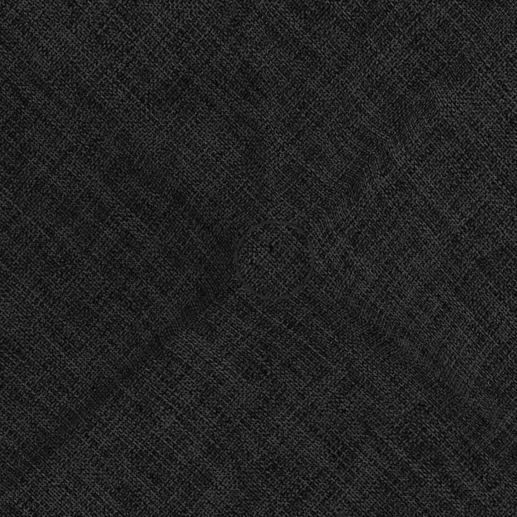 Sitzkissen 4 pcs Schwarz 40 x 40 x 12 cm Stoff