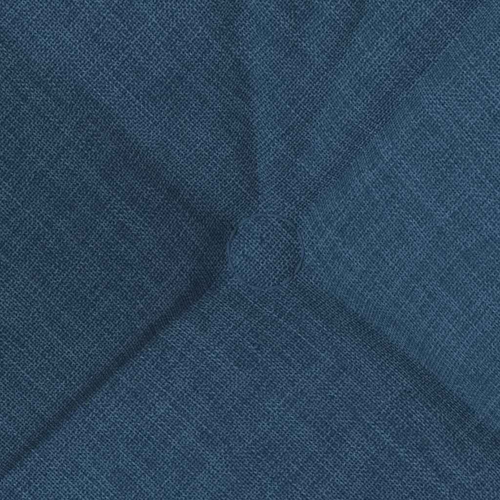Sitzkissen 4 pcs Blau 40 x 40 x 12 cm Stoff