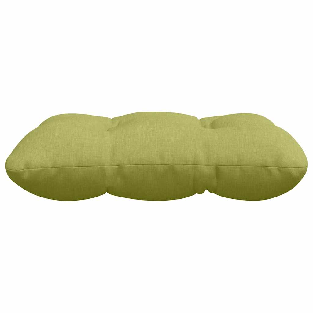 Sitzkissen 4 pcs Hellgrün 40 x 40 x 12 cm Stoff