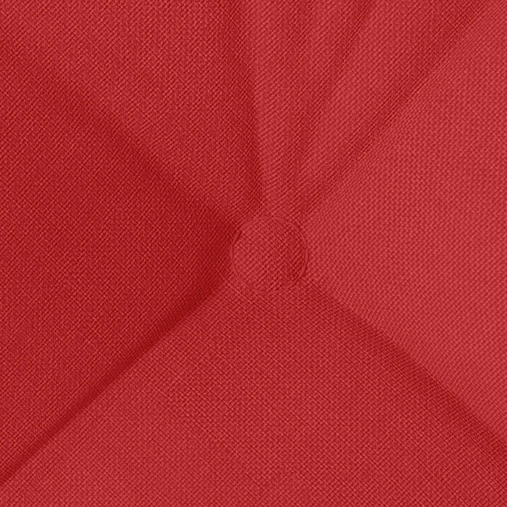 Sitzkissen 4 pcs Rot 40 x 40 x 12 cm Stoff