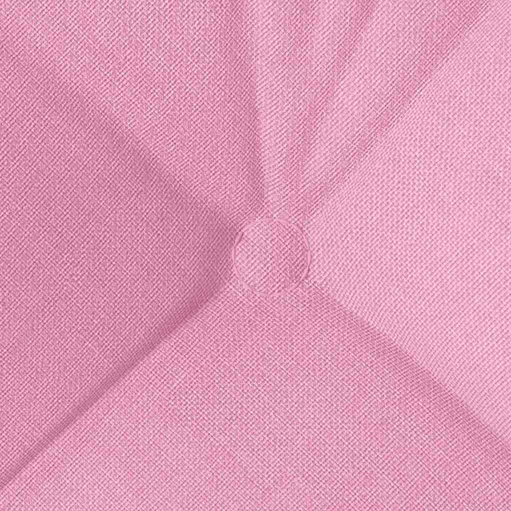 Sitzkissen 4 pcs Rosa 40 x 40 x 12 cm Stoff