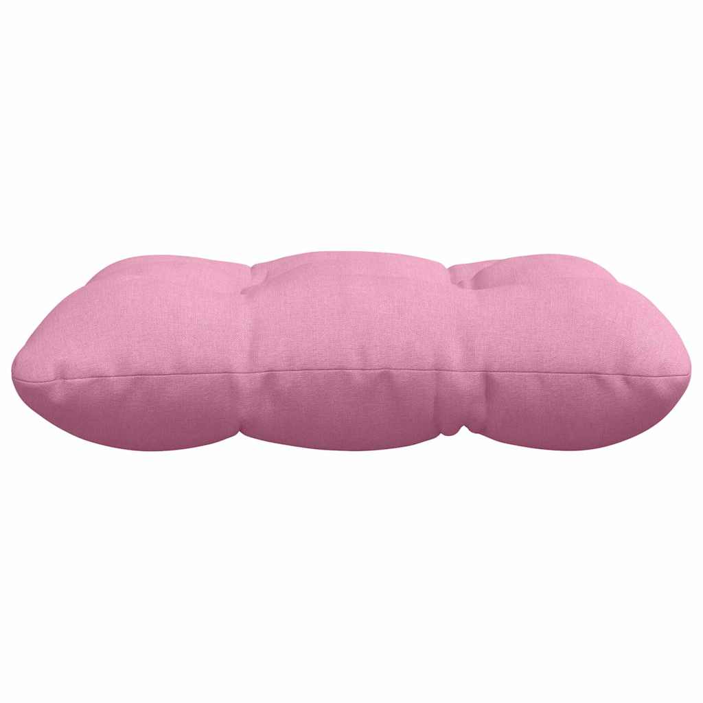 Sitzkissen 4 pcs Rosa 40 x 40 x 12 cm Stoff