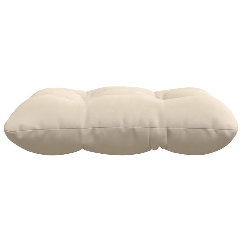 Sitzkissen 4 pcs Beige 40 x 40 cm Mikrofaserstoff