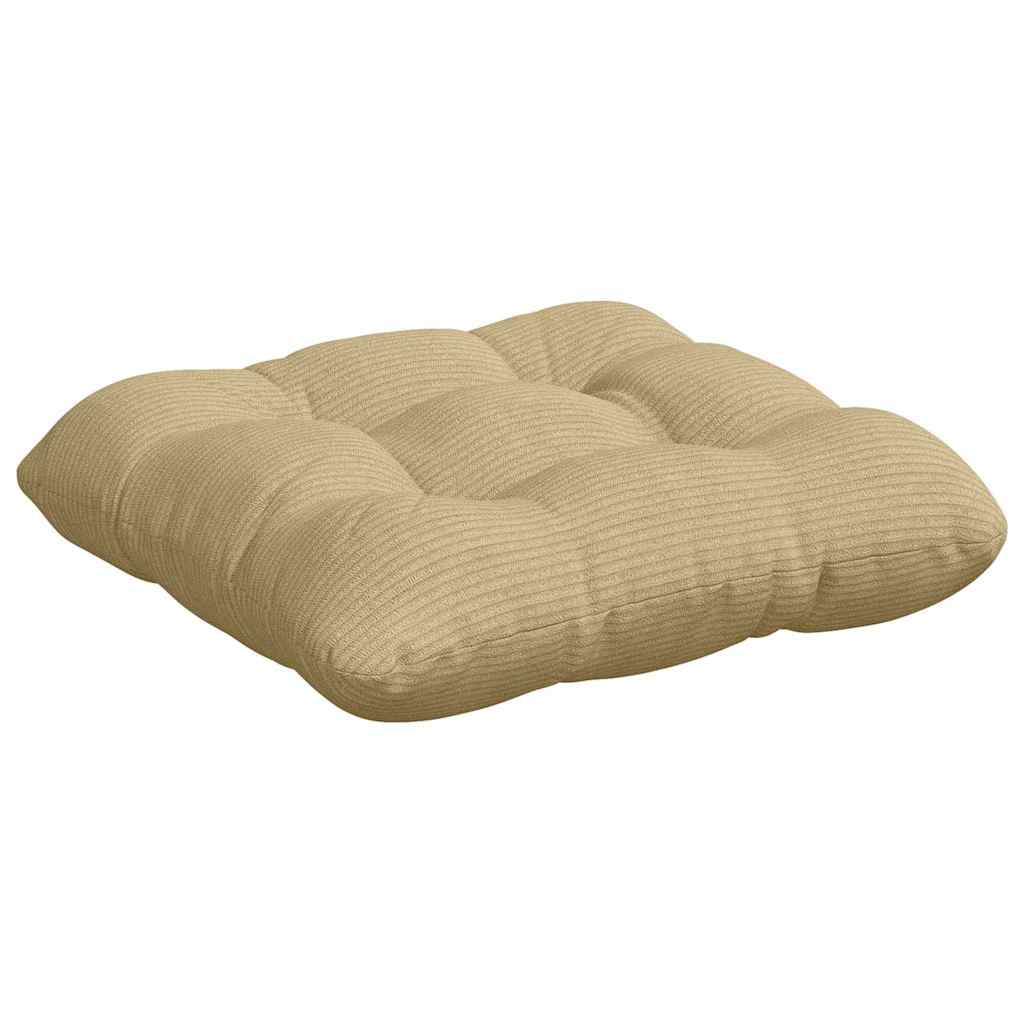 Sitzkissen 4 pcs Grau-Grün 40 x 40 cm Cordstoff