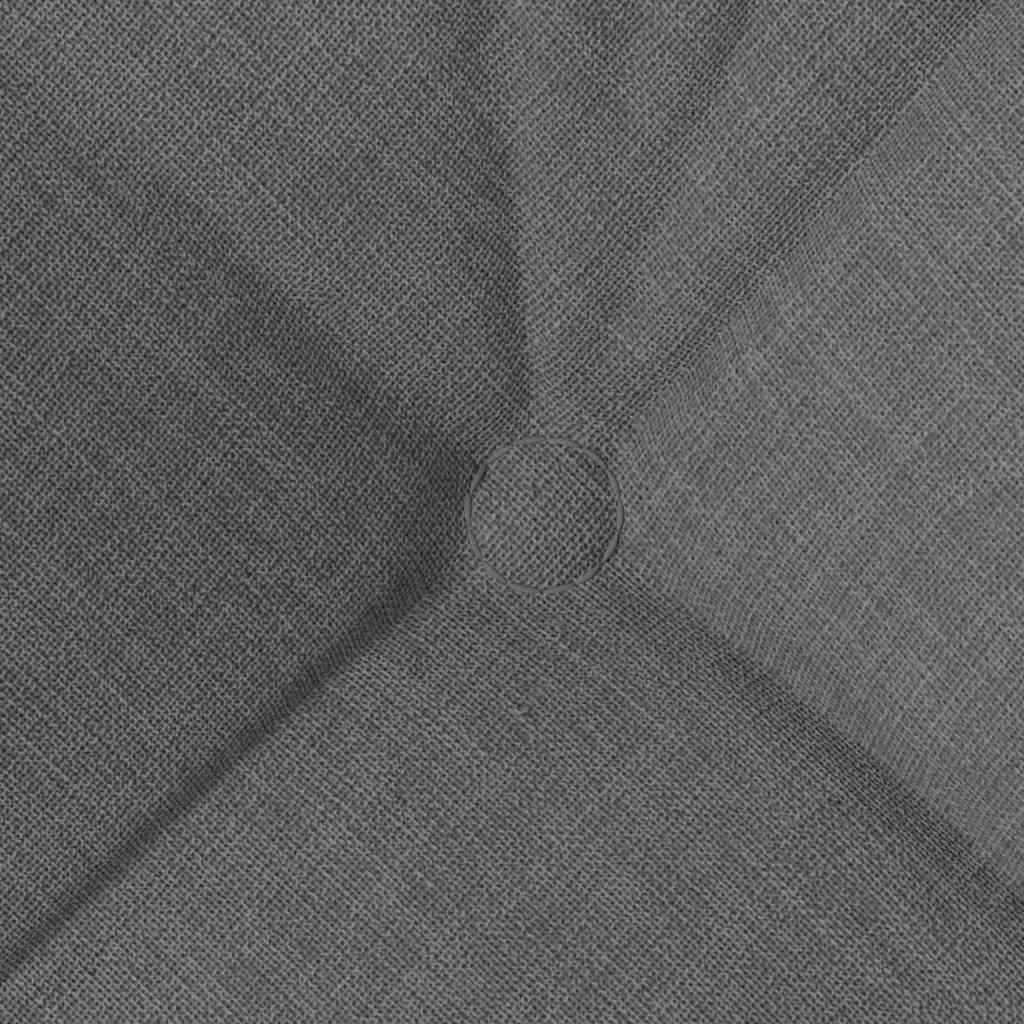 Sitzkissen 4 pcs Dunkelgrau 45 x 45 x 12 cm Stoff