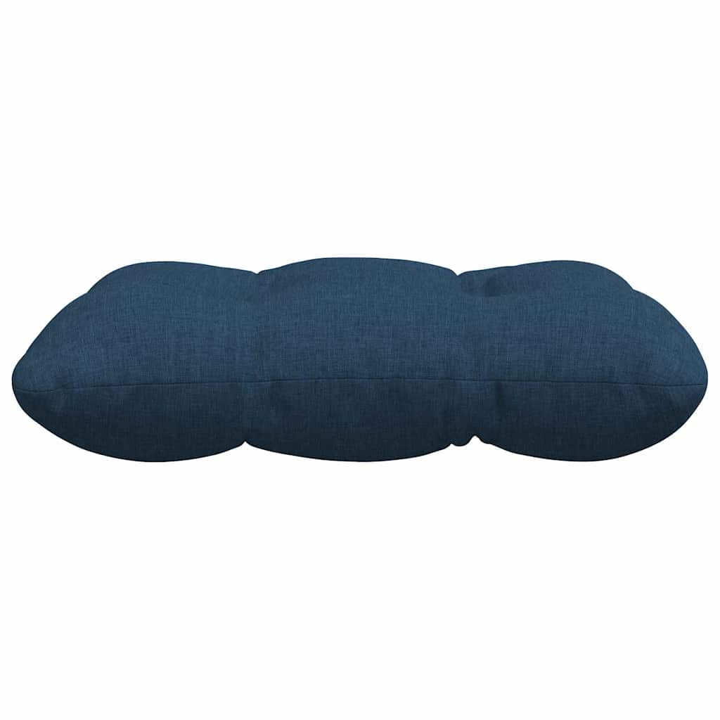 Sitzkissen 4 pcs Blau 45 x 45 x 12 cm Stoff